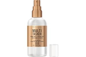 Rimmel London Multi-Tasker Wake Me Up, Concealer & Foundation, Brightens, Corrects, Buildable Coverage, Radiant Finish, Vegan