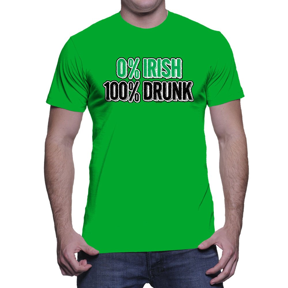 0 Irish 100 Drunk T Shirt 8870 | Jznovelty