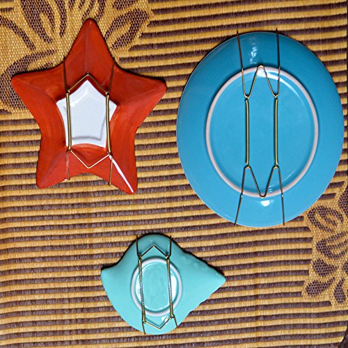 WISHAVE 10Pcs 8Inch Small Invisible Plate Hangers Wall Display Holders 631987521600 eBay