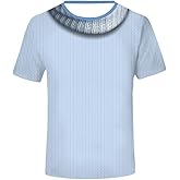 QENUIA Summer Round Neck Digital Printed T-Shirt for Unisex Adults Teens