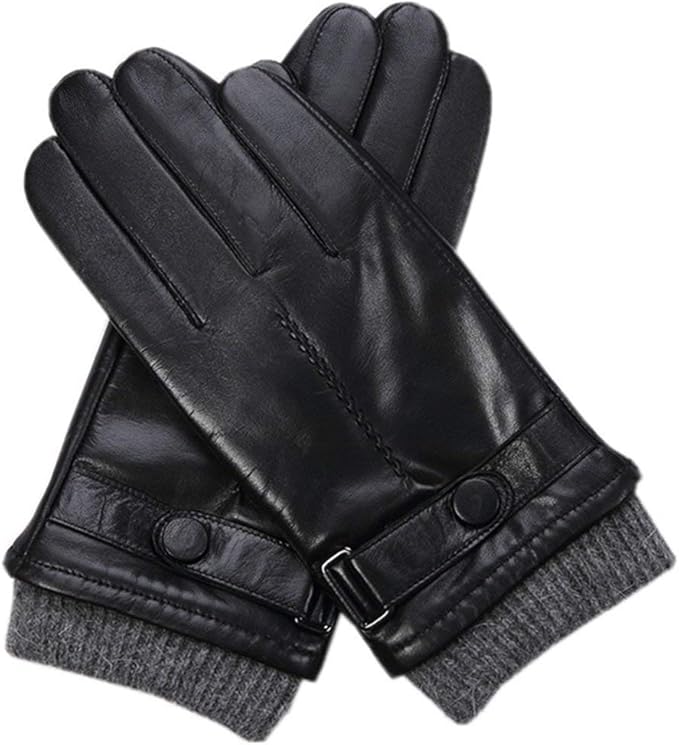 Gloves Men Warm And Warm Riding Gloves Winter Driving Gloves Simple Stylish And ( L) Amazon.co
