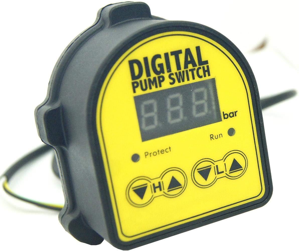 KATSU Digital Pressure Control Switch 10 Bar, 220V 10A Automatic Pump Controller - Image 3