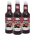 Master of Mixes Red Sangria Drink Mix, Ready To Use, 1 Liter Bottle (33.8 Fl Oz), Pack of 3