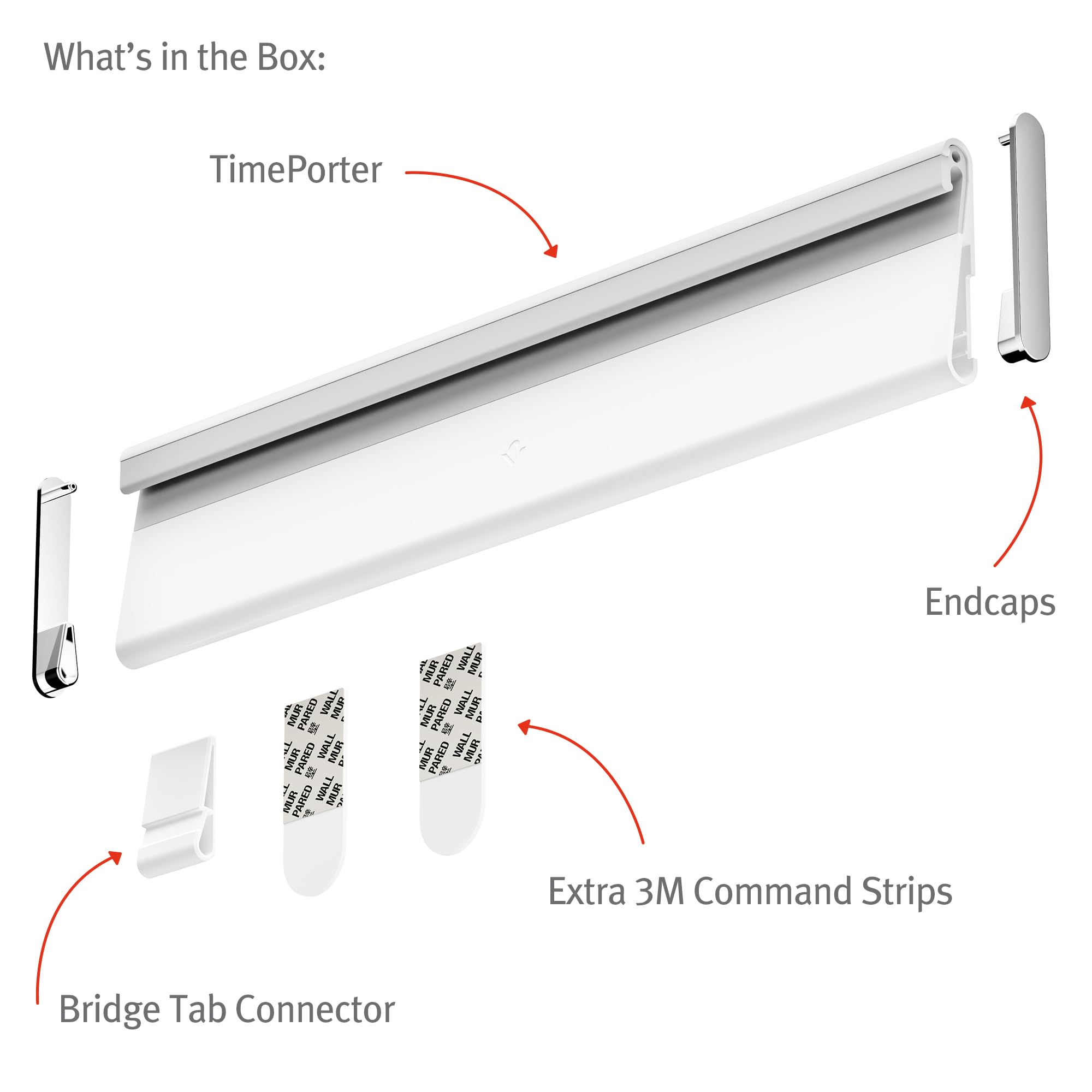 Twelve South Twelve South TimePorter Watch Strap Organiser - Compatible with Apple Watch Bands, Display & Wall Organiser, Fits All Brands, Watch Strap Storage Rack for Smart Watch