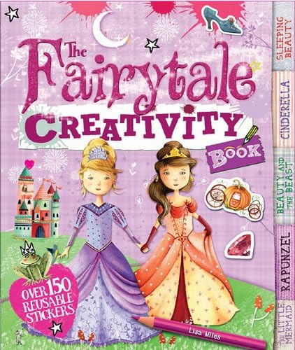 The Fairy Tale Creativity Book: Games, Cut-Outs, Art Paper, Stickers, and Stencils! (Creativity Books) Paperback โ March 1, 2014