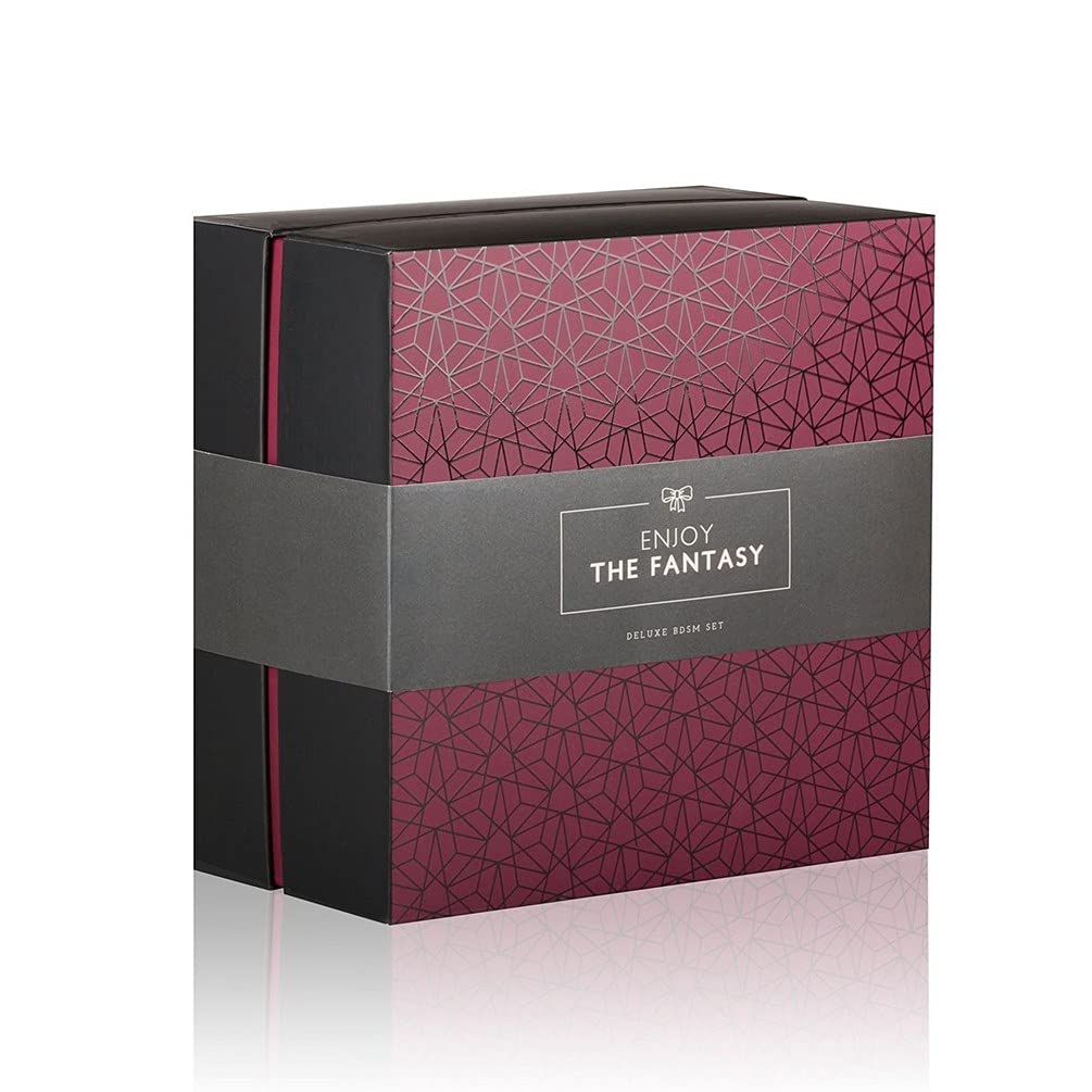 LOVEBOXXX Deluxe Erotic Gift Set, 7-Piece, Transparent, One Size