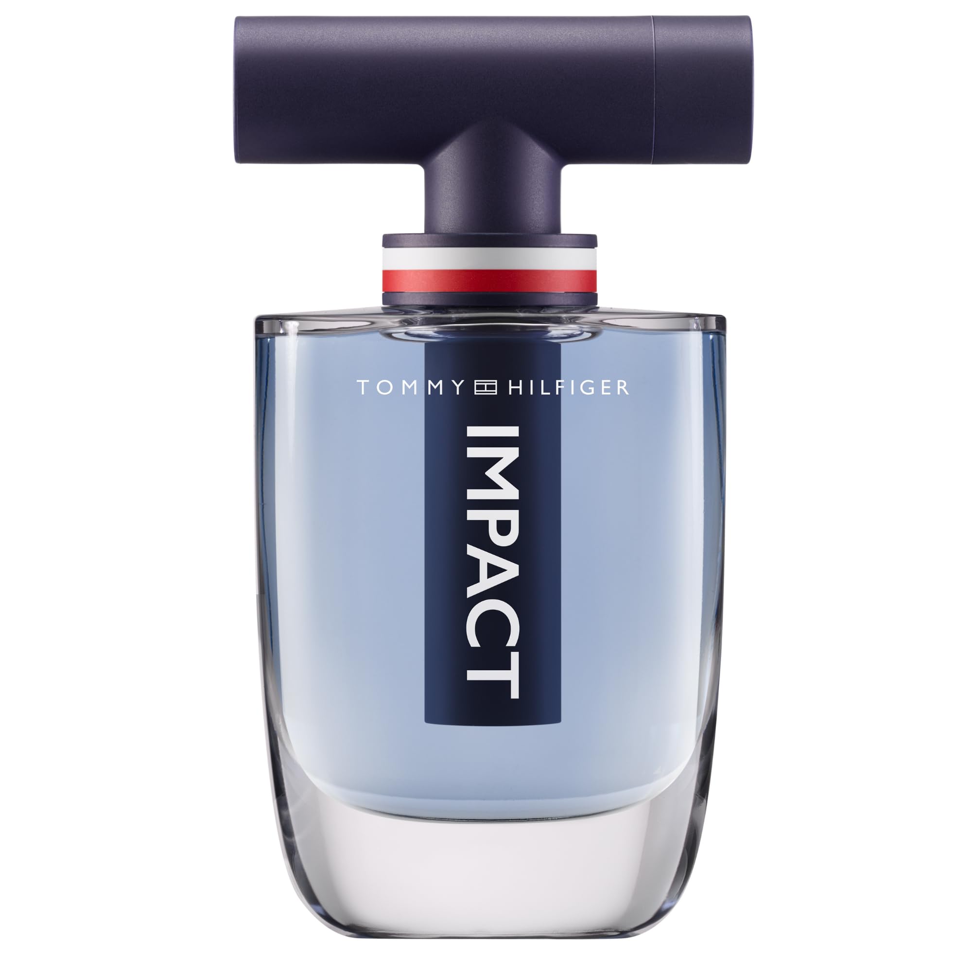 Tommy Hilfiger - Impact Eau de Toilette 100 ml - Perfume for Men - Aromatic Woody Fragrance - Citrus and Woody notes - Transparent Glass Bottle
