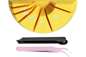 ARSTBETY Stained Glass Multi-Angle Soldering Jig 10°, 20°, 30°, 40°,50°,60°,70°,90°,100°,120°,140°,150°, Stained Glass Solder Jig Fixture Mold