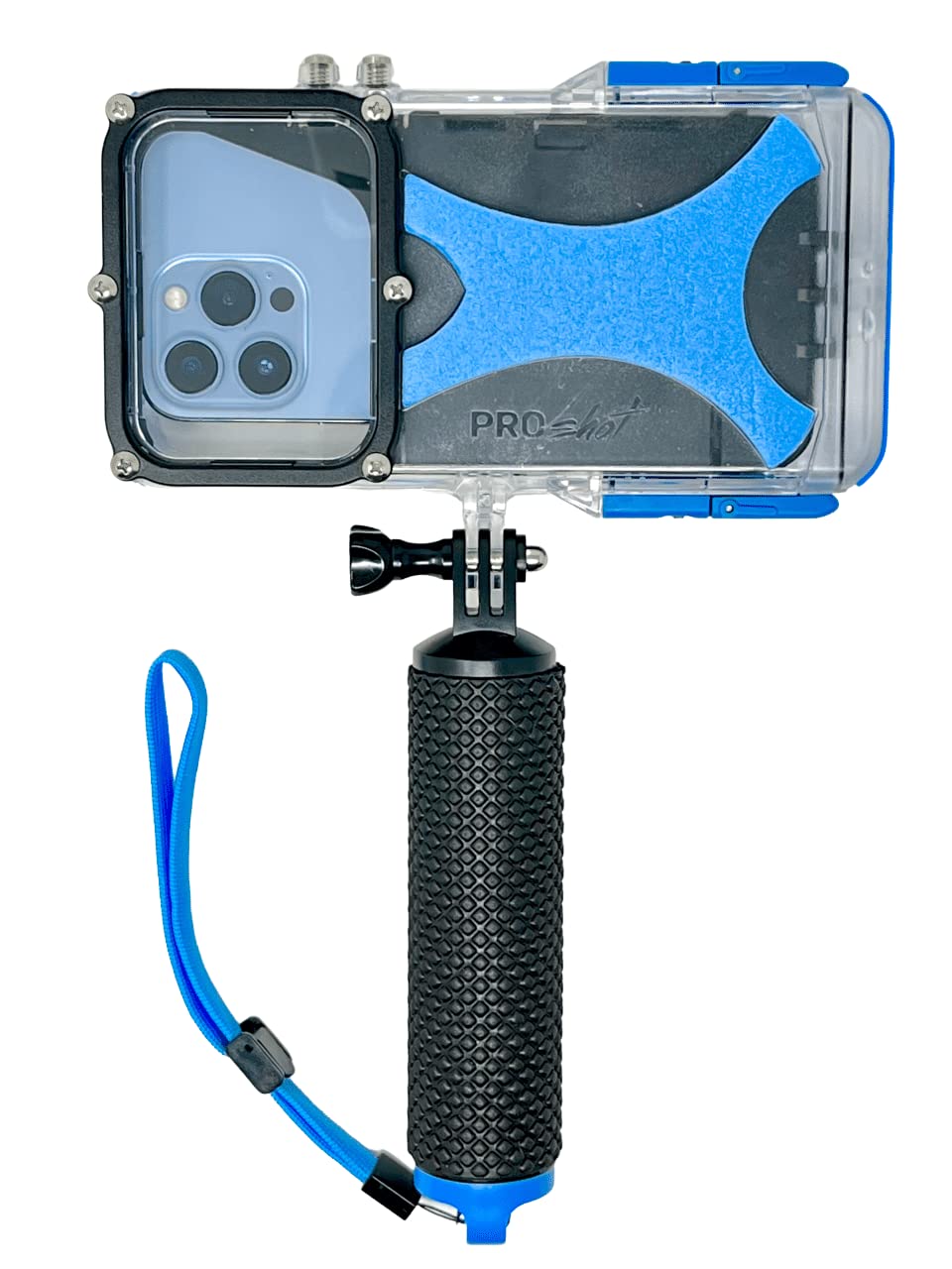 ProShot Dive - Underwater iPhone Housing Rated 130ft/40m Waterproof iPhone Case for iPhone 6s - iPhone 15 Pro Max, Compatible with iPhone ONLY