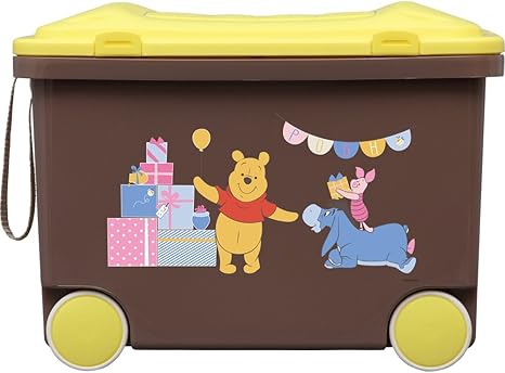 Amazon アイリスオーヤマ おもちゃ箱 キッズ トイカート ディズニー プ さん 幅45 奥行33 5 高さ33 3cm Nktc 450 収納ケース ボックス オンライン通販