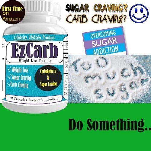 EzCarb Weight Loss Pill, Lose your Weight, Appetite Supressant, Curb your food craving now, Rapid Weight Loss Diet Pills Extreme Quik Fat Burner Flat Belly Ultra Slim Body