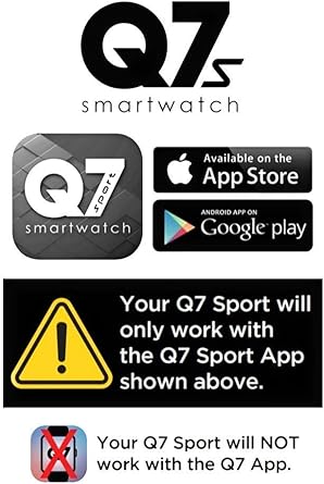 q7 sport watch setup