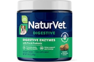 Healthy Probiotics and Digestive Enzyme Soft Chew Supplement for Dogs, Optimal Utilization of Nutrients for Sensitive Stomach