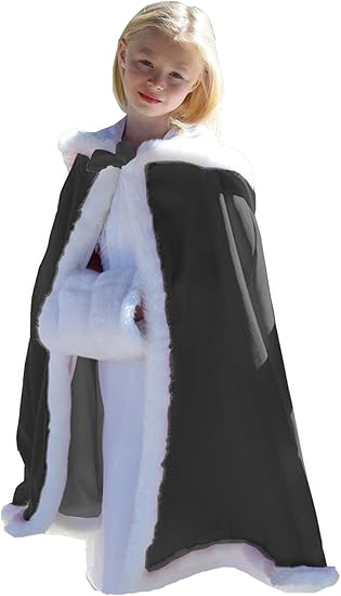 flower girl winter wedding