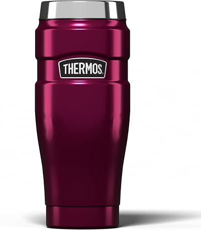 Thermos Stainless King Travel Tumbler 470ml Raspberry Insulated Flask