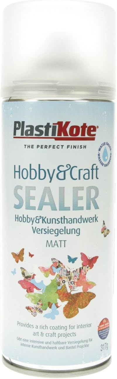 PlastiKote PKC4003 Hobby Craft Sealer Aerosol Can Clear 6.8cm x 6.8cm x 20cm