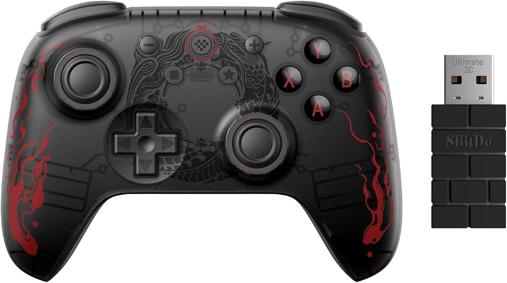 8Bitdo Ultimate 2C Wireless Controller for Windows Android Hall Joysticks 1000Hz