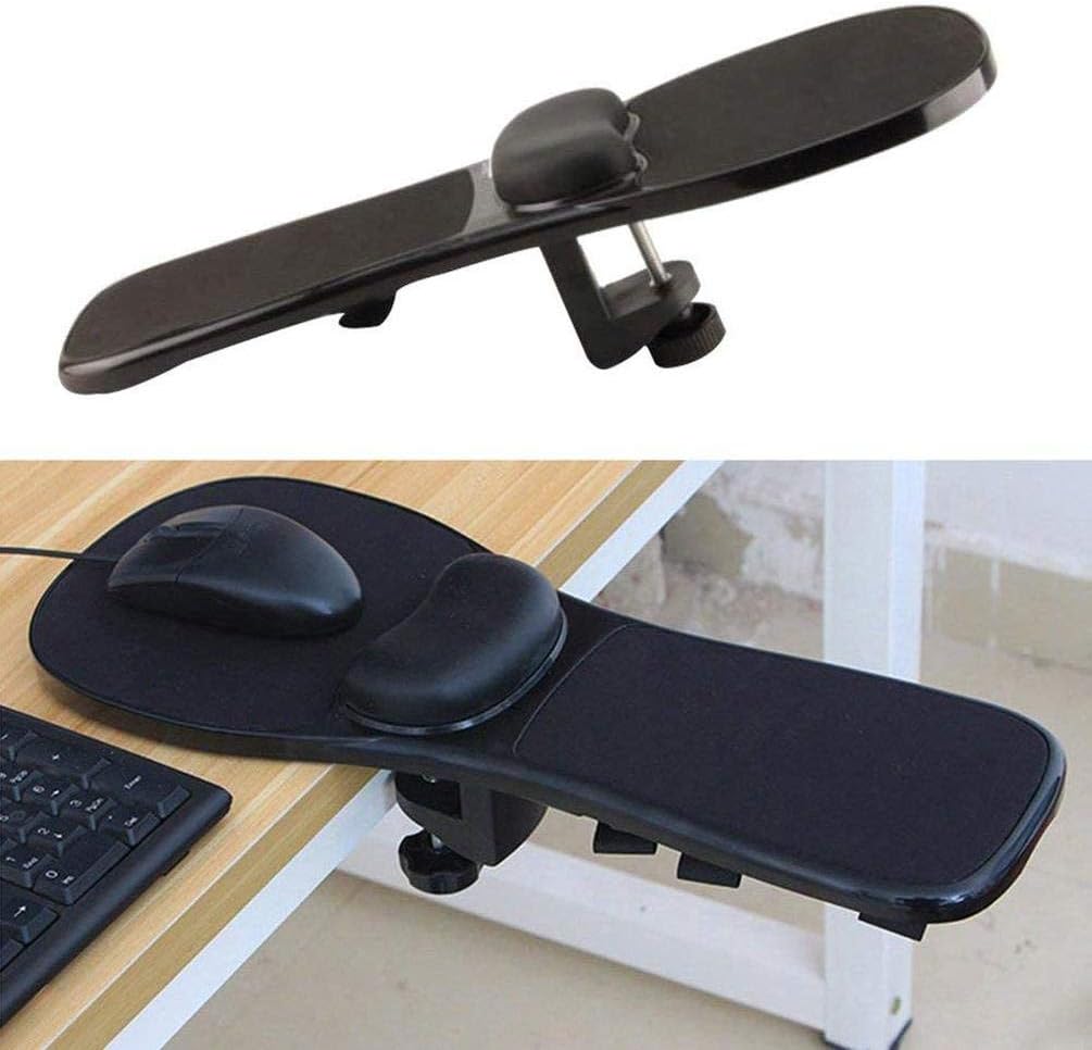 Computer armrest Mouse pad Bracket, Install Mouse Platform Chair/Table Wrist Support Bracket to Maintain Correct Posture to Relieve Fatigue