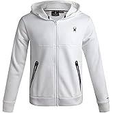 Spyder Mens Zip Up Hoodie - Super Soft Performance Fleece Sweatshirts for Men - Warm Athletic Hoodies for Running Walking Gym