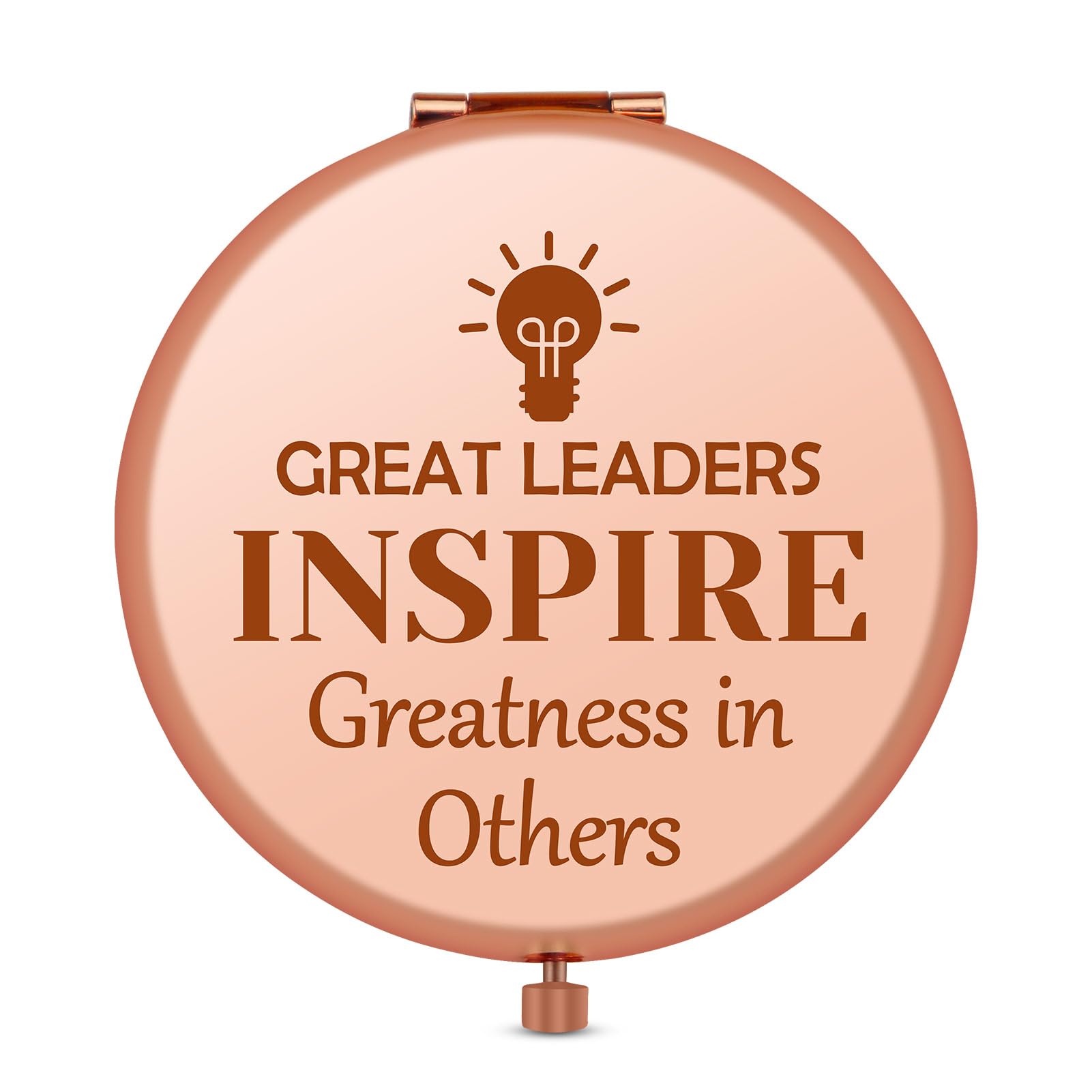 Team Leader Gifts Travel Compact Pocket Makeup Mirror Leaders Gifts for Women Leaders Appreciation Gifts Personal Makeup Mirror Leaders Retirement Gifts Boss Day Gifts for Supervisor Going Away Gifts