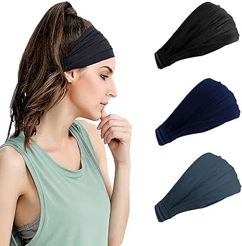 Amazon ヘアバンド ターバン ヘッドバンド ヘアターバン 幅広 カチューシャ シンプル メンズ レディース ヘアアレンジ 無地 柔らかい 髪留め 洗顔 お風呂 ヨガ 白髪隠し ジョギング Ykamno ヘッドバンド