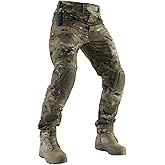 ZAPT Combat Pants Men's Airsoft Paintball Tactical Pants with Knee Pads Hunting Camouflage Military Trousers