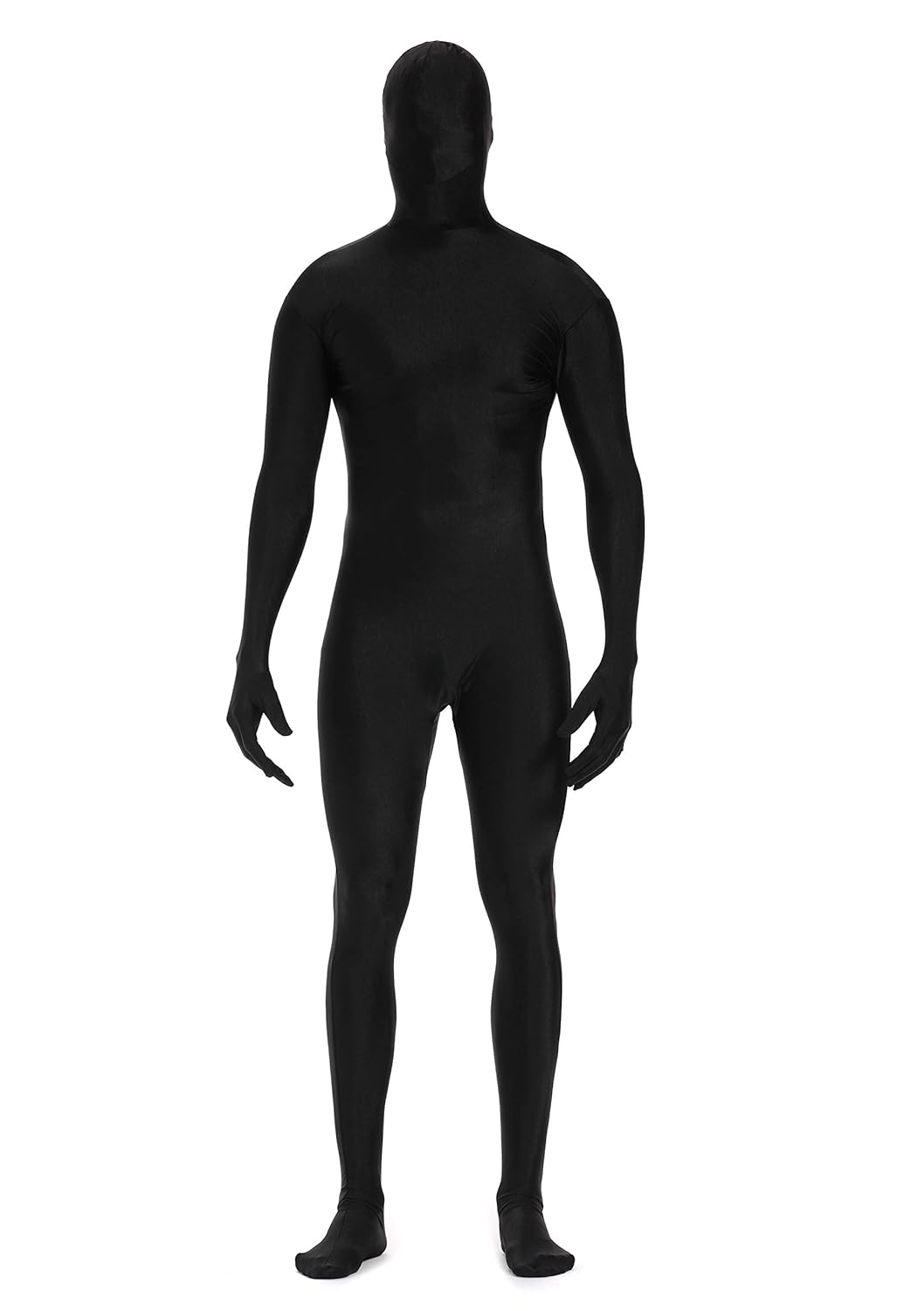 Best Zentai Suits Ninja Zentai Cosplay Costumes Silver Solid Colored Leotard Girls
