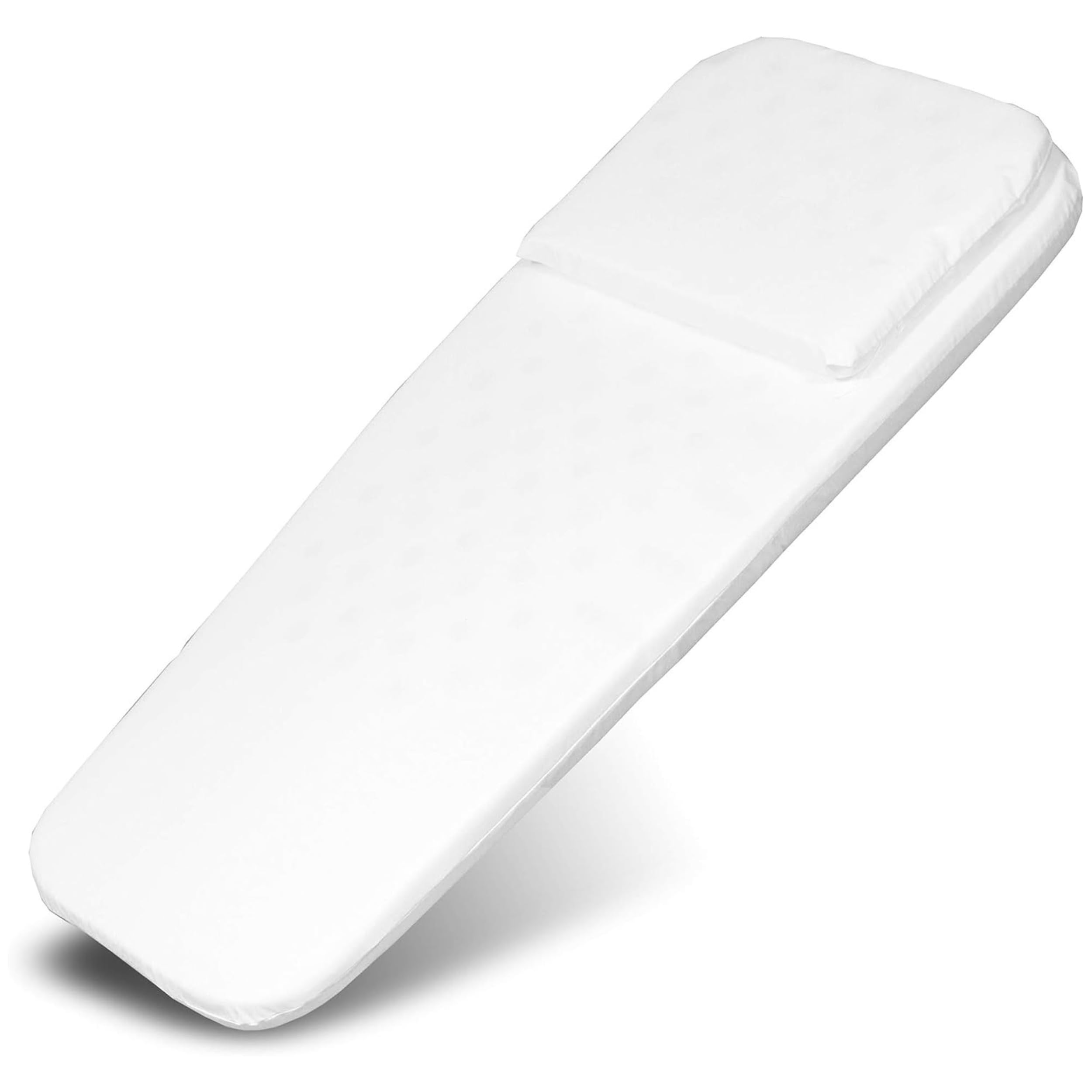 Newborn Pram Mattress Made in Italy - 72x32/26 cm Universal Anti-Suffocation - For Moses Baskets, Trio & Strollers - Baby Pillow Included for Infant Bed