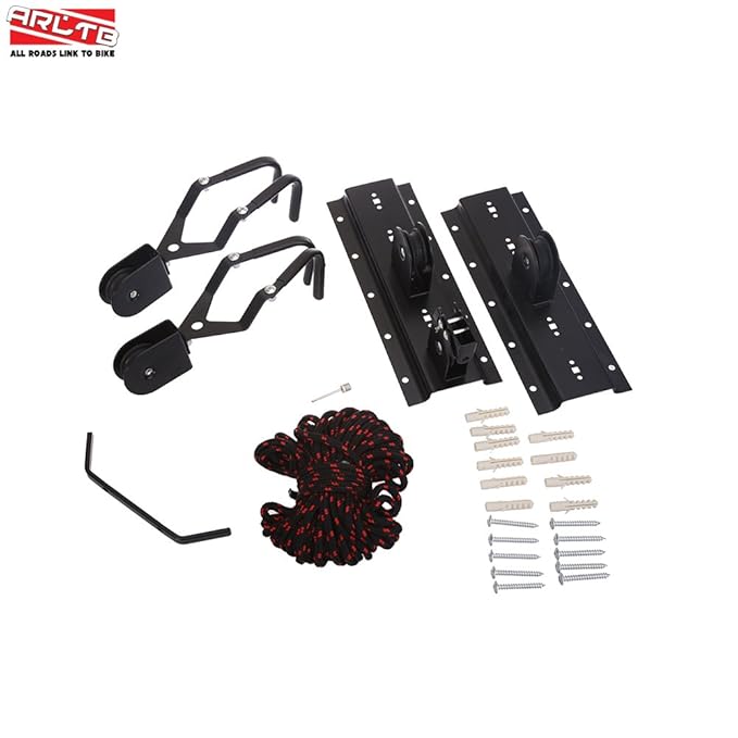 Arltb Bike Lift Hoist Garage Bicycle Ceiling Hoist Ceiling Mounted