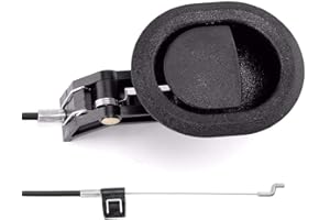 Universal Plastic Sofa Chair Recliner Release Pull Handle Replacement Parts with Cable, Fits Ashley and Most Recliner Sofa Br