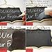 Efoxmoko 12 Mini Hanging Chalkboards Signs with Pen, Bigger Size 6.3 x 4.72 Inch, Small Blackboard Label for Party Wedding, Door Hanger Sign, Mini Chalk Signs, Decorative Chalkboard Tags with String