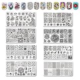 BORN PRETTY 2017 Nail Art Image Stamp Stamping Plate