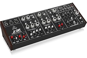 Behringer CAT Legendary Paraphonic Analog Synthesizer with Dual VCOs, 4 Mixable Waveforms, External Signal Processor, 16-Voice Poly Chain and Eurorack Format