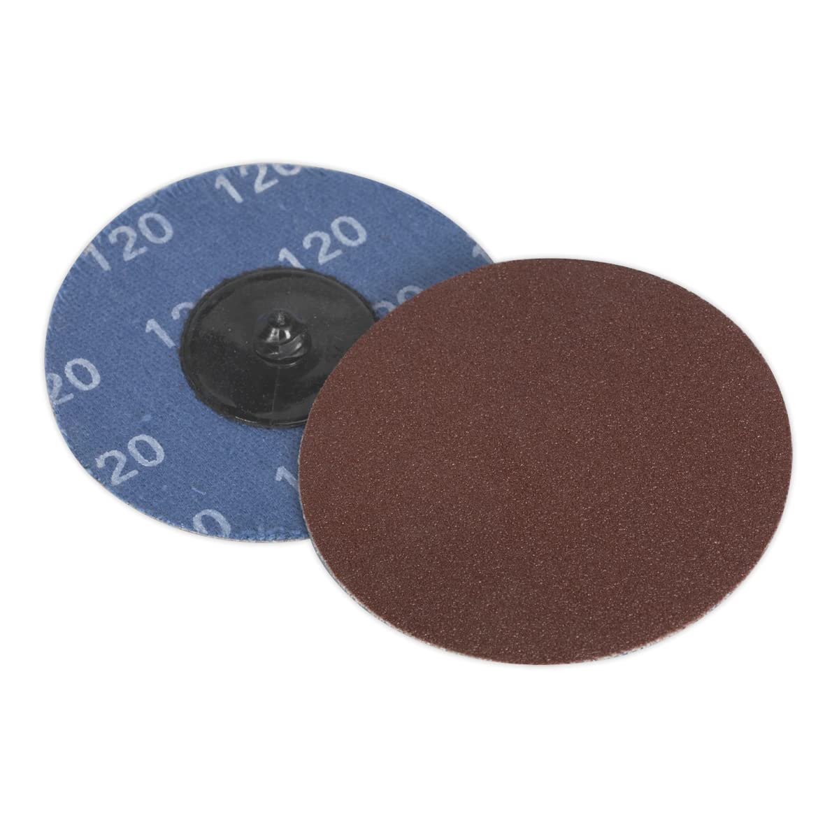 Sealey PTCQC75120 Quick Change Sanding Disc Ø75mm 120Grit Pack of 10