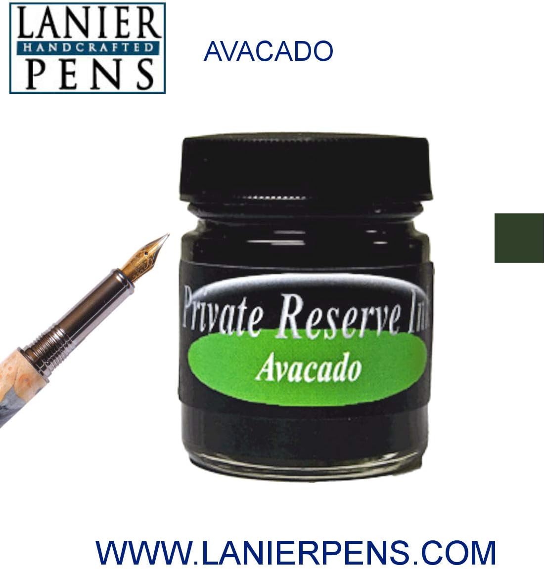 Private Reserve Ink, 60ML Ink Bottle – Avacado