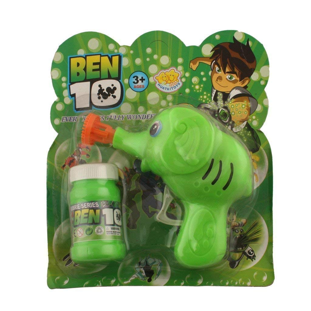 Buy Angel toys Ben 10 Bubble Gun Elephant Hand Pressing Bubble Gun Toy