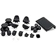 PartEGG L1 R1 L2 R2 Trigger Button w/Touchpad D-Pad Thumbsticks Spring mod kit Replacement Full Buttons Set for PS4 Pro PS4 Slim Dualshock 4 Controller JDS-040 JDM-040 (3rd Generation V3)