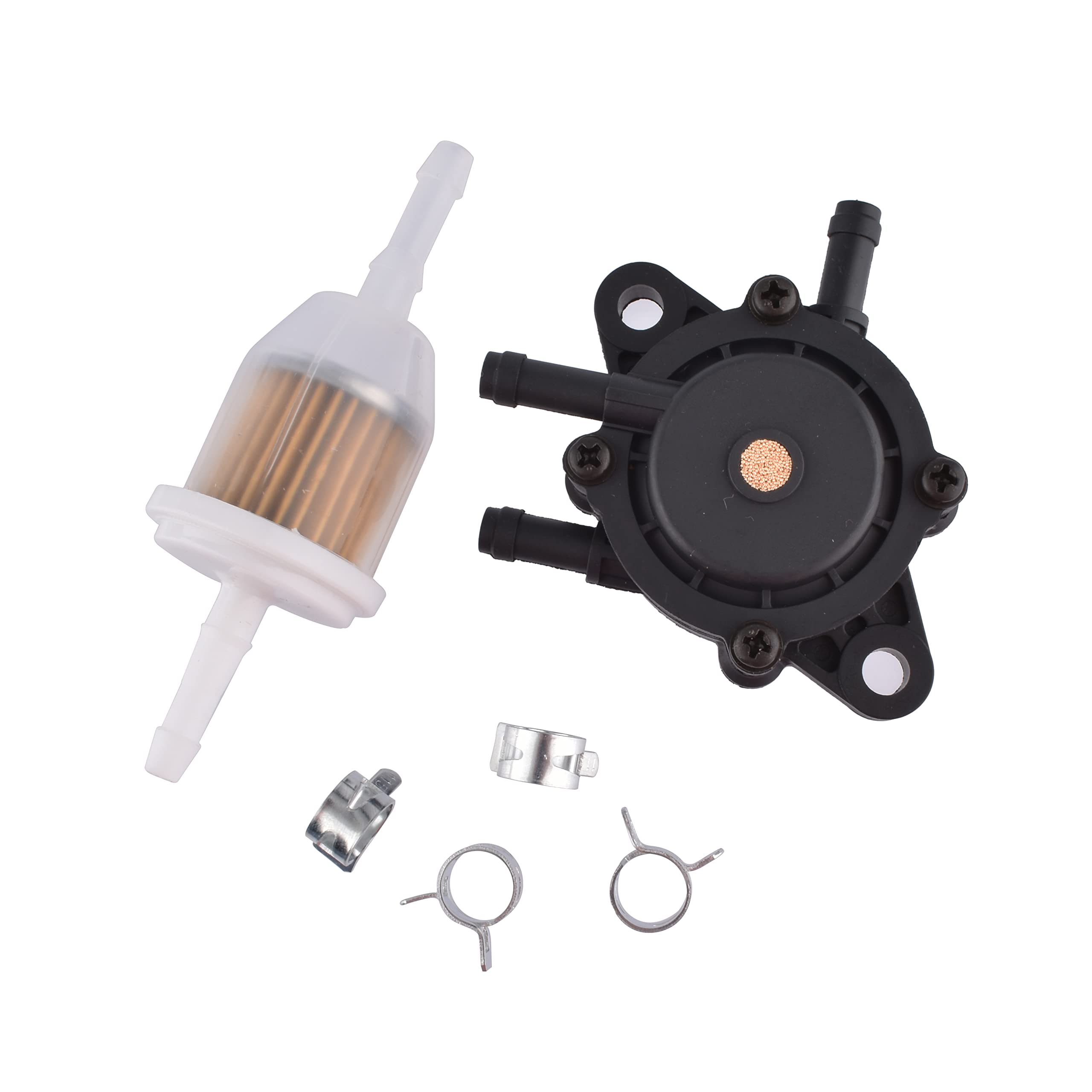 Cancanle Fuel Pump Fuel Filter Clamp for John Deere Z225 Z235 Z245 Z255 Z335E Z335M Z345M Z345R Z355R Z375R Z425 Z435 Z445 Z465 Lawn Mower