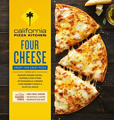 California Pizza Kitchen, Crispy Thin Crust, Four Cheese, 13.5 oz. (14 count)