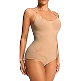 anylost Shapewear Bodysuits for Women,Tummy Control Body Suit Seamless Sculpting Snatched Waist Underwear for Women
