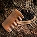 Beard Kit with Beard Brush and 2 Beard Combs Natural Beard Brush and Comb Set Made Exclusively of Wood and Genuine Boar Bristles