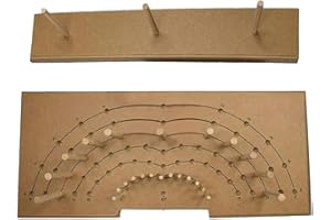 UGPLM Bow Maker Various Crafts Multipurpose Tool for Satin Wreath Bows Extended