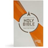 CSB Outreach Bible, Large Print Edition, Black Letter, New Believer, Economy, Gift, Easy-to-Read Bible Serif Type