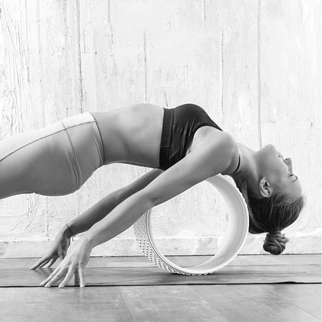 Amazon.com : Abdominal Exercise Roller Yoga Wheel Fitness ...