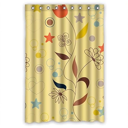 Amazon Com Eyeselect Bathroom Curtains Width X Height 48 X 72