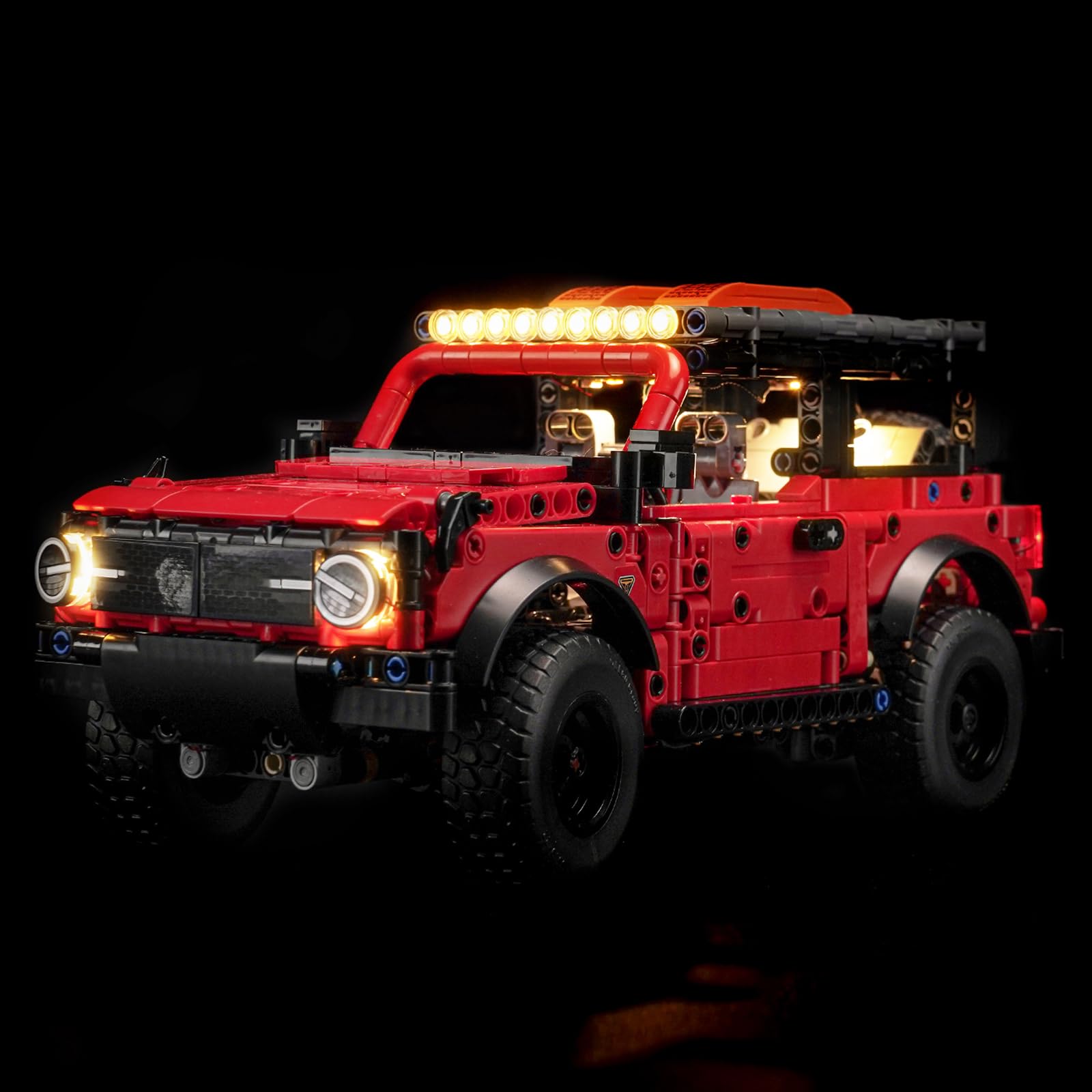 Light Kit Compatible with Lego 42213 Ford Bronco SUV (No Model), Decoration Lighting Set Compatible with Lego Ford Bronco SUV Creative Toys