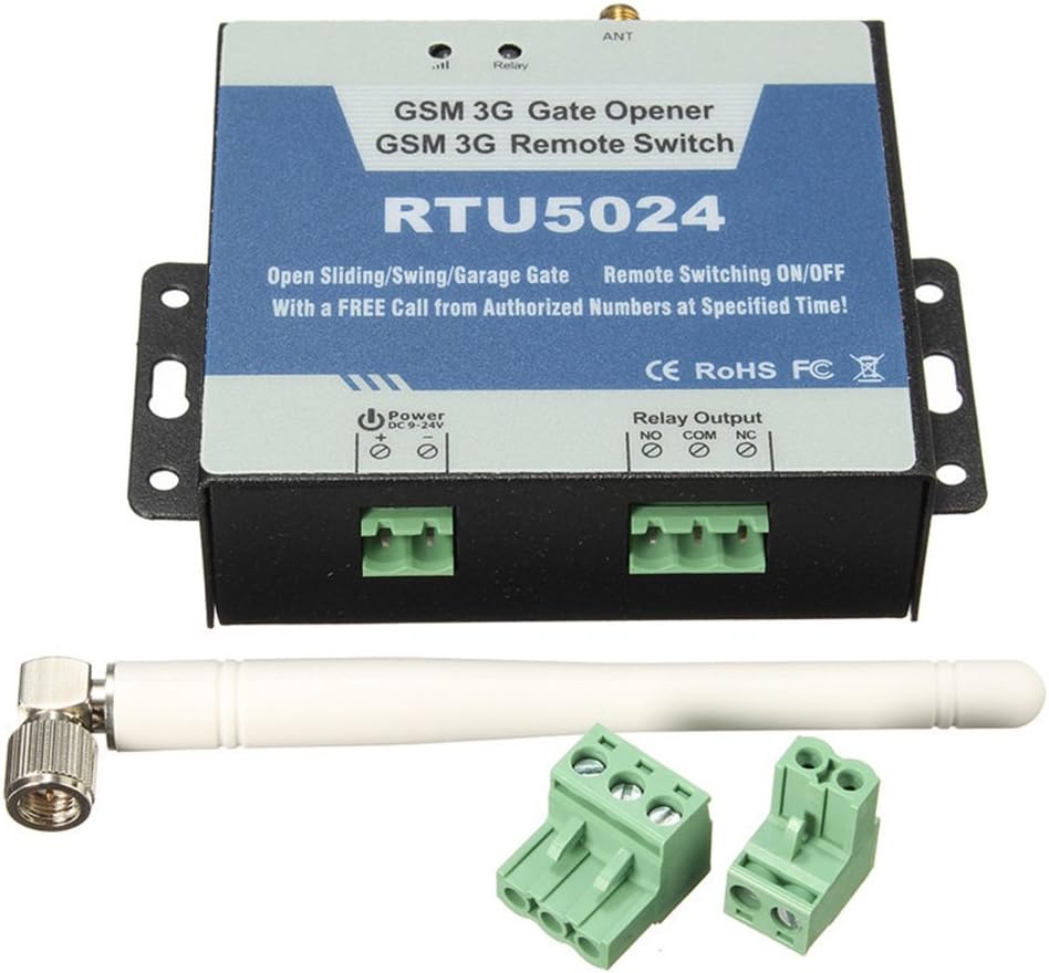 Senders GSM Gate Opener,GSM Remote Switch,Door Opener with GSM Dial Control (RTU5024) - Image 3