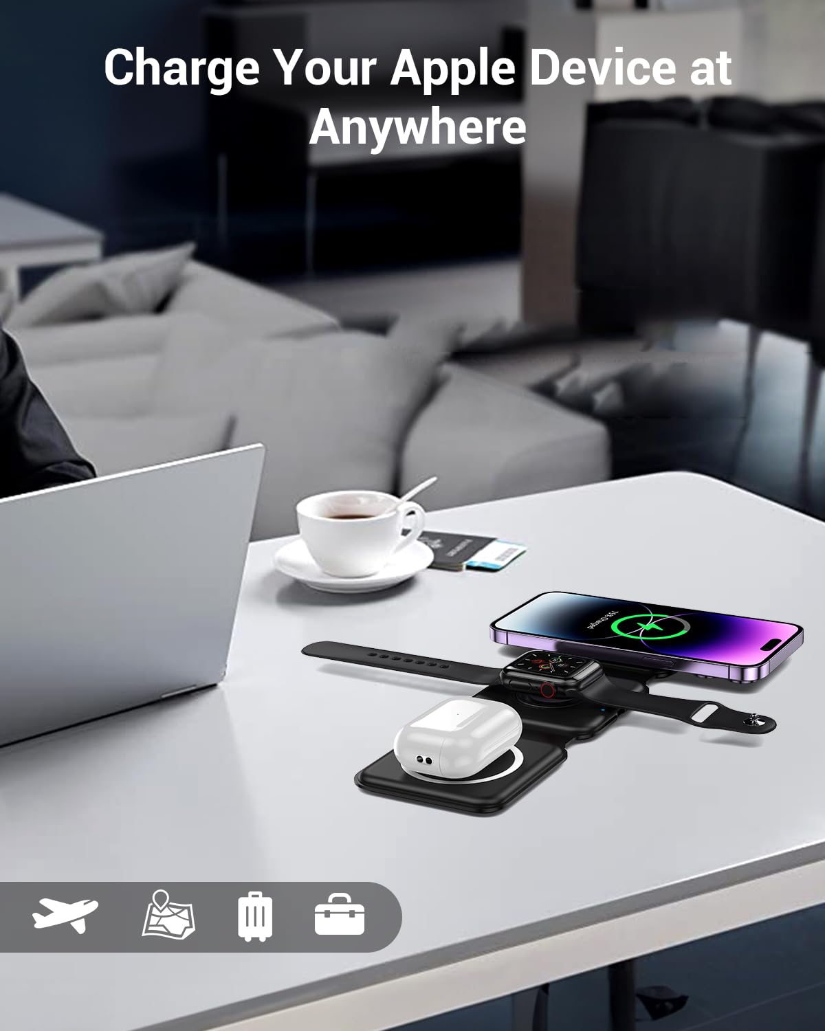 Travel Wireless Charging Station