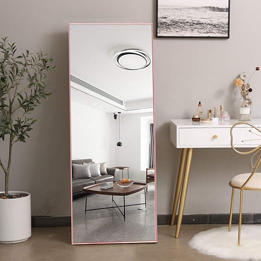 Leafmirror Large Full Length Mirror Rectangle Metal Frame Dressing