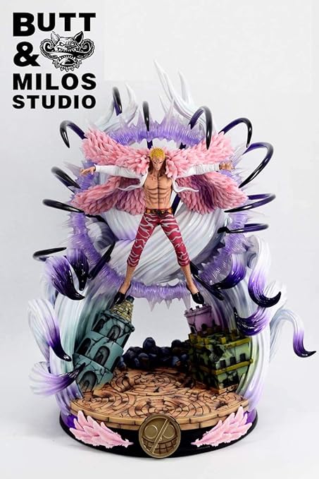 Amazon 在庫品 One Piece ワンピース 大型 フィギュア ドフラミンゴ 16発の聖なる凶弾 神誅殺 Bm Studio 1 6 Gk完成品 改造 一品物 Pop P O P フィギュア ドール 通販